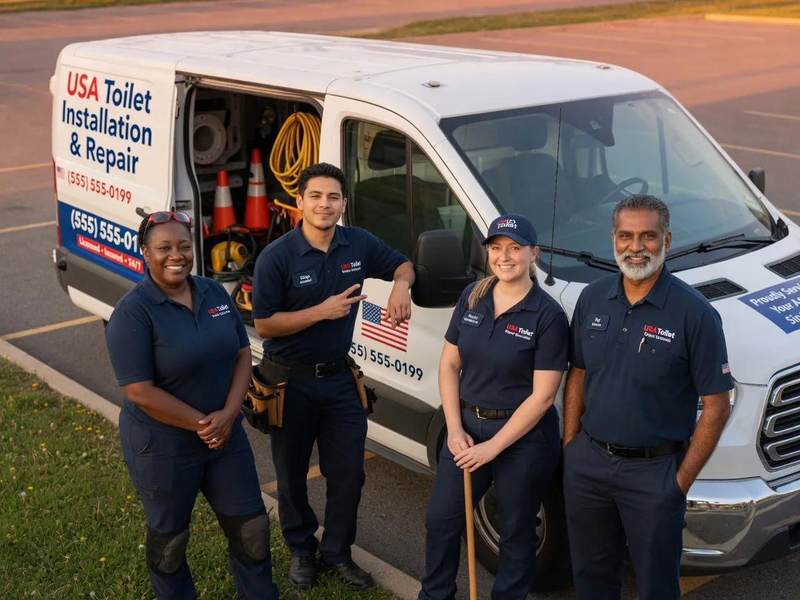 Toilet Installation company in Houston, OH